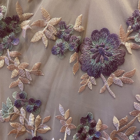 Like New! Stunning Formal, Wedding Guest,MOB,MOG Full length gown size 16 - Picture 4 of 8